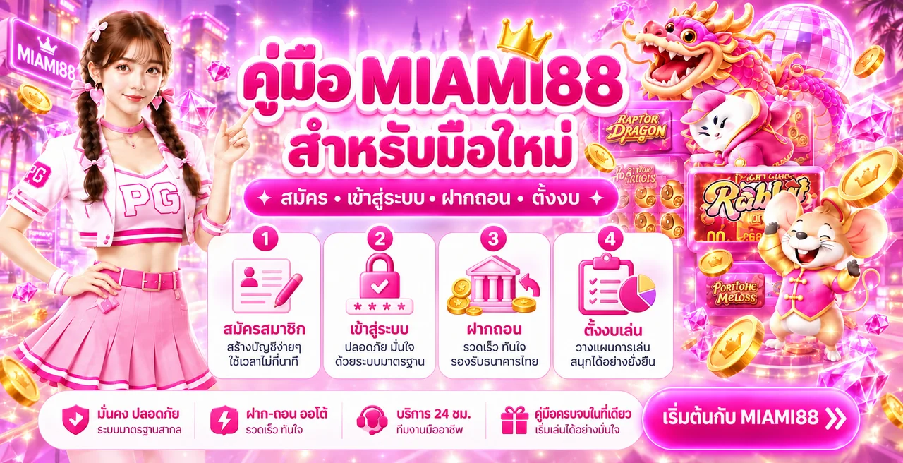 MIAMI88 เช็กลิสต์ความปลอดภัยบัญชี | Miami88plus
